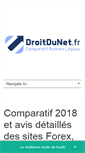 Mobile Screenshot of droitdunet.fr